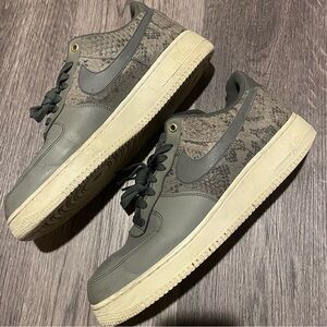 Snakeskin AF1s
